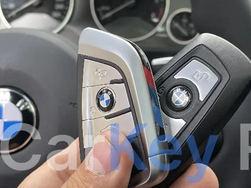 Изготовление дополнительного ключа BMW F30 в премиальном корпусе «Парус»